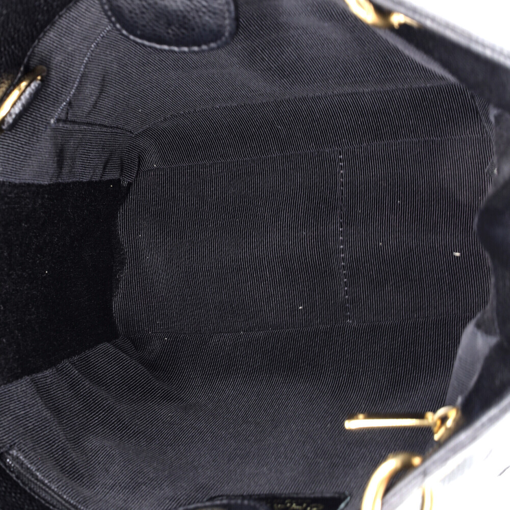 Chanel Petite Shopping Tote Quilted Caviar - Picture 5 of 5